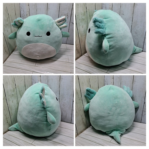 Kellytoy Squishmallows "Anastasia Axoloti" Sm/Med 11"t Mint Green Plush Toy Doll - Picture 2 of 7